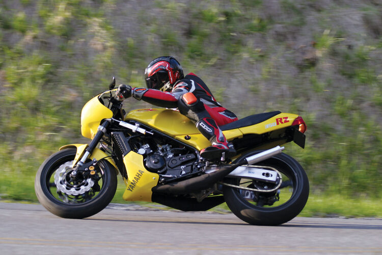 Jamie James and his 1984 Yamaha RZ350